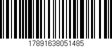 Código de barras (EAN, GTIN, SKU, ISBN): '17891638051485'