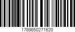 Código de barras (EAN, GTIN, SKU, ISBN): '1789650271620'