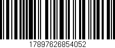 Código de barras (EAN, GTIN, SKU, ISBN): '17897626854052'