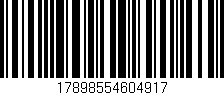 Código de barras (EAN, GTIN, SKU, ISBN): '17898554604917'