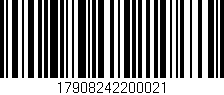 Código de barras (EAN, GTIN, SKU, ISBN): '17908242200021'