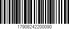 Código de barras (EAN, GTIN, SKU, ISBN): '17908242200090'