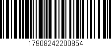 Código de barras (EAN, GTIN, SKU, ISBN): '17908242200854'