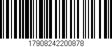 Código de barras (EAN, GTIN, SKU, ISBN): '17908242200878'