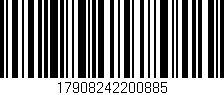 Código de barras (EAN, GTIN, SKU, ISBN): '17908242200885'