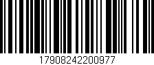 Código de barras (EAN, GTIN, SKU, ISBN): '17908242200977'
