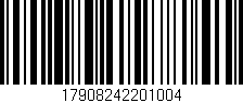 Código de barras (EAN, GTIN, SKU, ISBN): '17908242201004'