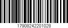 Código de barras (EAN, GTIN, SKU, ISBN): '17908242201028'