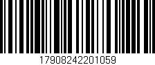Código de barras (EAN, GTIN, SKU, ISBN): '17908242201059'