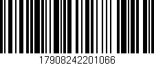 Código de barras (EAN, GTIN, SKU, ISBN): '17908242201066'