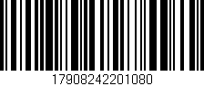 Código de barras (EAN, GTIN, SKU, ISBN): '17908242201080'