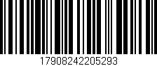 Código de barras (EAN, GTIN, SKU, ISBN): '17908242205293'