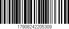 Código de barras (EAN, GTIN, SKU, ISBN): '17908242205309'