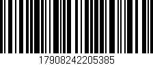 Código de barras (EAN, GTIN, SKU, ISBN): '17908242205385'