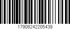 Código de barras (EAN, GTIN, SKU, ISBN): '17908242205439'