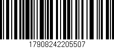 Código de barras (EAN, GTIN, SKU, ISBN): '17908242205507'