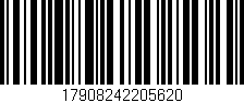 Código de barras (EAN, GTIN, SKU, ISBN): '17908242205620'