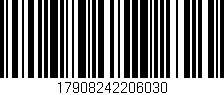 Código de barras (EAN, GTIN, SKU, ISBN): '17908242206030'