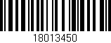 Código de barras (EAN, GTIN, SKU, ISBN): '18013450'
