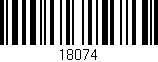 Código de barras (EAN, GTIN, SKU, ISBN): '18074'