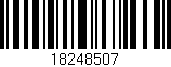 Código de barras (EAN, GTIN, SKU, ISBN): '18248507'