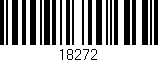 Código de barras (EAN, GTIN, SKU, ISBN): '18272'