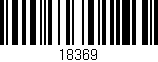 Código de barras (EAN, GTIN, SKU, ISBN): '18369'