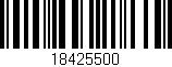 Código de barras (EAN, GTIN, SKU, ISBN): '18425500'