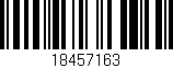 Código de barras (EAN, GTIN, SKU, ISBN): '18457163'