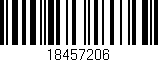 Código de barras (EAN, GTIN, SKU, ISBN): '18457206'