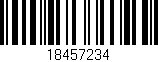 Código de barras (EAN, GTIN, SKU, ISBN): '18457234'
