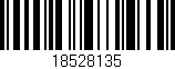 Código de barras (EAN, GTIN, SKU, ISBN): '18528135'