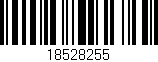 Código de barras (EAN, GTIN, SKU, ISBN): '18528255'
