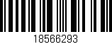 Código de barras (EAN, GTIN, SKU, ISBN): '18566293'