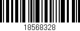 Código de barras (EAN, GTIN, SKU, ISBN): '18568328'