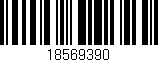Código de barras (EAN, GTIN, SKU, ISBN): '18569390'