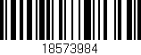 Código de barras (EAN, GTIN, SKU, ISBN): '18573984'