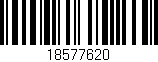 Código de barras (EAN, GTIN, SKU, ISBN): '18577620'