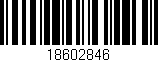 Código de barras (EAN, GTIN, SKU, ISBN): '18602846'