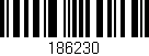 Código de barras (EAN, GTIN, SKU, ISBN): '186230'