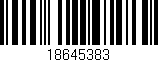 Código de barras (EAN, GTIN, SKU, ISBN): '18645383'