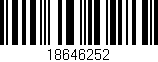 Código de barras (EAN, GTIN, SKU, ISBN): '18646252'