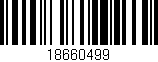 Código de barras (EAN, GTIN, SKU, ISBN): '18660499'