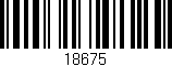 Código de barras (EAN, GTIN, SKU, ISBN): '18675'