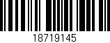 Código de barras (EAN, GTIN, SKU, ISBN): '18719145'