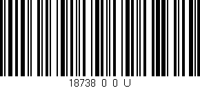 Código de barras (EAN, GTIN, SKU, ISBN): '18738_0_0_U'