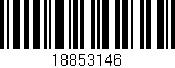 Código de barras (EAN, GTIN, SKU, ISBN): '18853146'