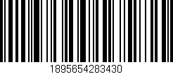 Código de barras (EAN, GTIN, SKU, ISBN): '1895654283430'