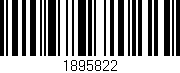 Código de barras (EAN, GTIN, SKU, ISBN): '1895822'