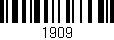 Código de barras (EAN, GTIN, SKU, ISBN): '1909'